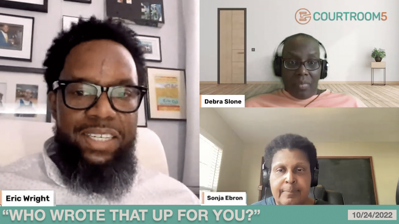 Eric F. Wright, Sr. on Trauma and Access to Courts Courtroom5